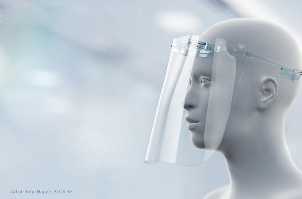 Visières de protection (pack de 50 pièces)