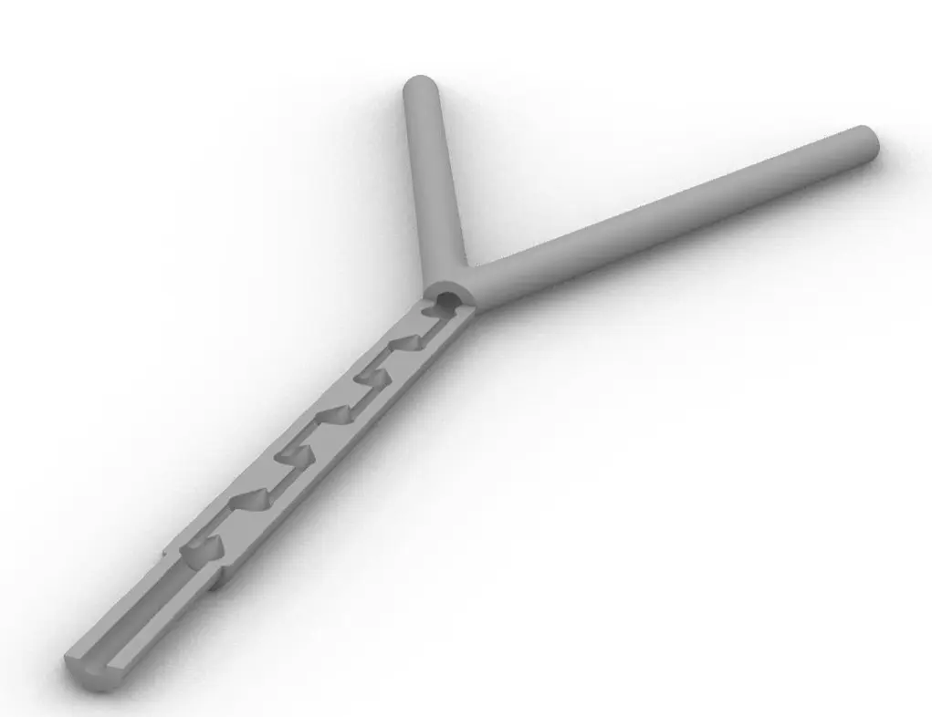 1/8'' Dropmixer in stainless steel