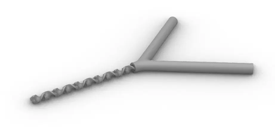 Spiralmixer (OD: 1/8'' - 1/4''- 3mm - 6mm)